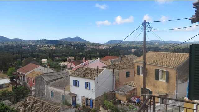 View (west) from bedrooms balcony